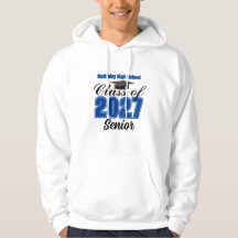 Classe Bleue de 2027 Senior Lycée Personnalisé