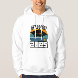 Veste À Capuche Classe de 2025 - Graduation de classe supérieure -
