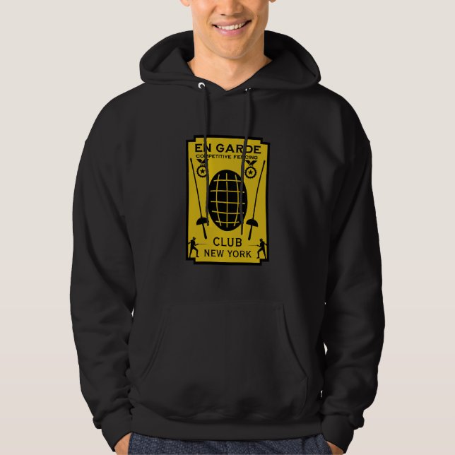 Veste À Capuche Clôture de l'épée concurrentielle (Devant)