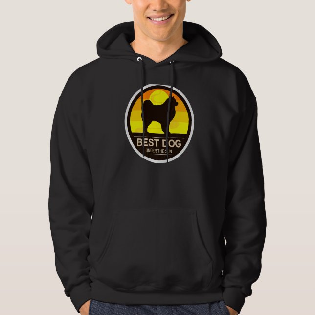 Veste À Capuche Cloud Spitz allemand Spitz Retro 5 (Devant)
