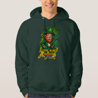 Veste À Capuche Clover Money Energy – Lucky Leprechaun - camiseta