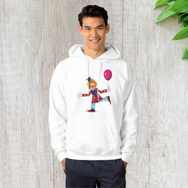 Veste À Capuche Clown Avec Un Ballon Pour Hommes (Créateur téléchargé)