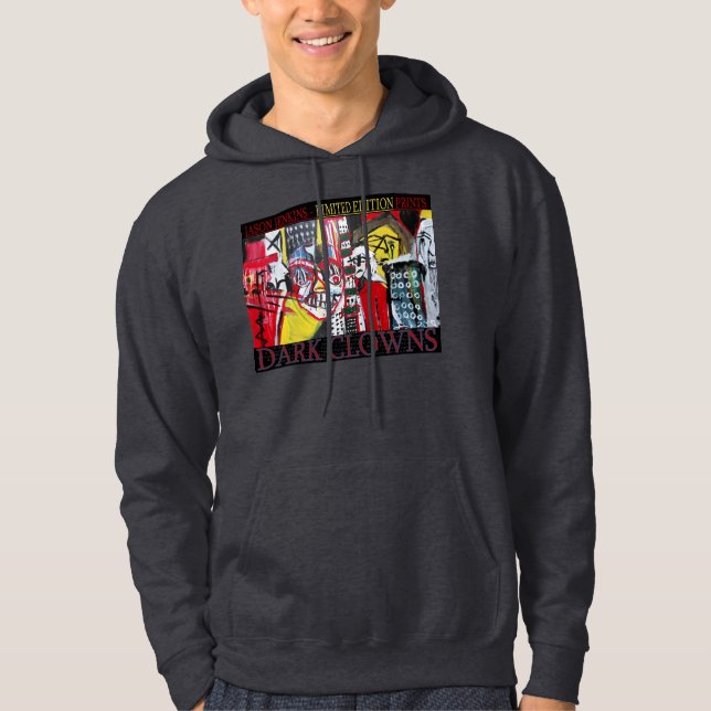 Veste À Capuche Clowns Sombres (Devant)