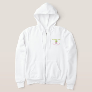 VESTE À CAPUCHE CLUB SOCIAL MATCHA LATTE
