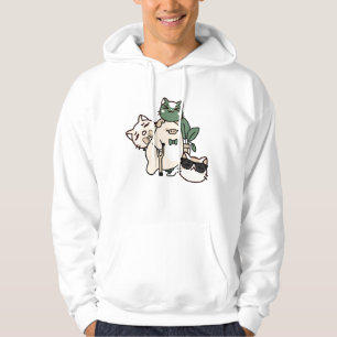 Veste À Capuche Cochon avec béquille axillaire, prothèse et amis c
