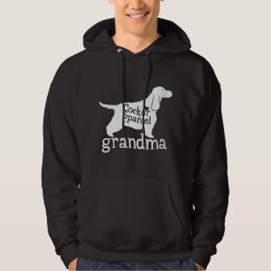 Veste À Capuche Cocker Spaniel Grandma Cadeaux mignonette Grand-mè