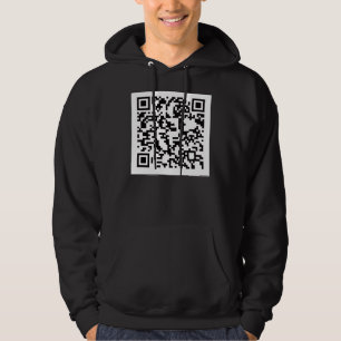 Veste À Capuche Code barres analysable de QR