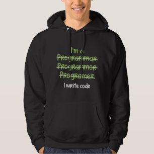 Veste À Capuche Code d'écriture