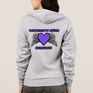 Veste À Capuche Coeur/ailes...Abus narcissique