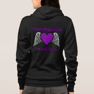 Veste À Capuche Coeur/ailes...Sweat - shirt à capuche Fibro