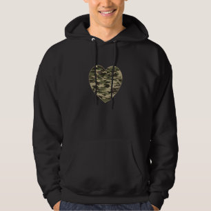 Veste À Capuche Coeur Camoflauge Vêtements Femmes Hommes Camo Mili