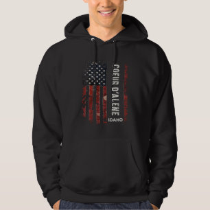 Veste À Capuche Coeur d'Alene Idaho