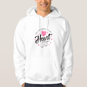 Veste À Capuche Cœur d'amour romantique