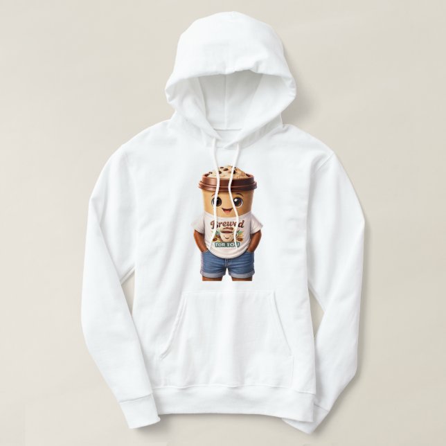 Veste À Capuche Coffee Man – Fun Design for True Caffeine Kings (Design devant)
