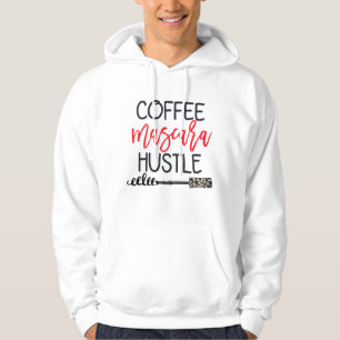 Veste À Capuche Coffee Mascara Hustle Leopard Cute Maquillage Cita