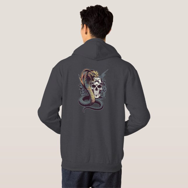 Veste À Capuche Coffre-fort de surveillance 03 (Dos entier)