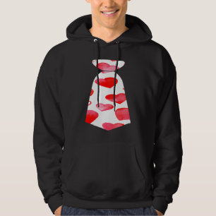 Veste À Capuche Colier de Saint-Valentin Cœur Enfants Garçons Homm