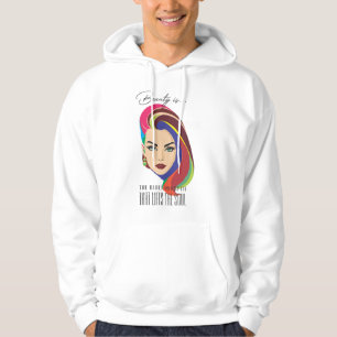Veste À Capuche collection "La beauté est..."