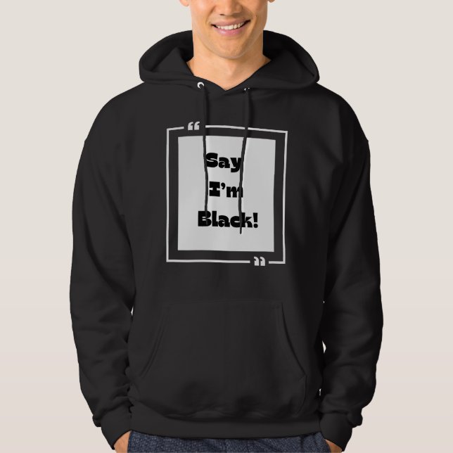 Veste À Capuche Collection Mois de l'histoire noire (Devant)