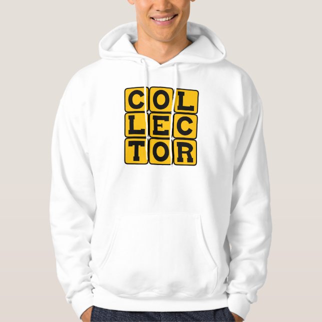 Veste À Capuche Collectionneur, pièce, timbre ou autre (Devant)
