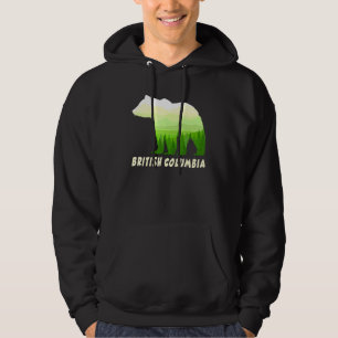 Veste À Capuche Colombie-Britannique Grizzly dans la forêt du Cana