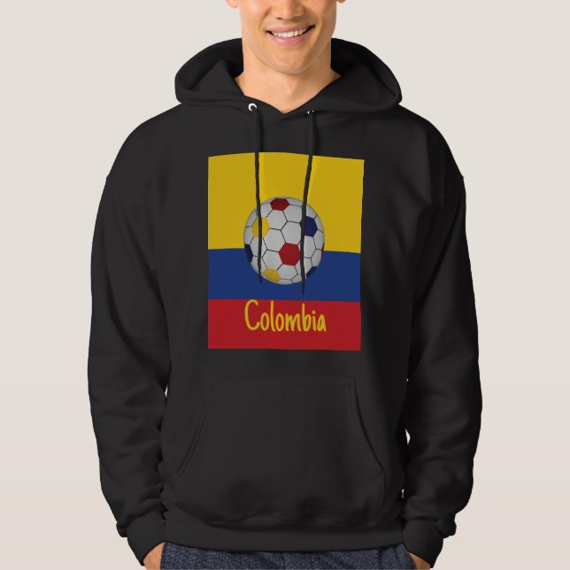 Veste À Capuche Colombie Football (Devant)