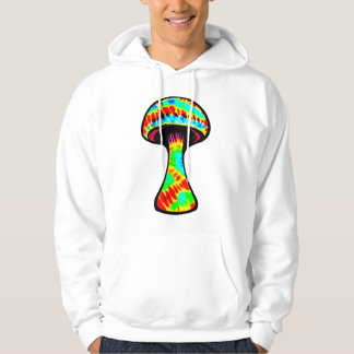 Veste À Capuche Colorful Rainbow TieDye Mushroom Hoded Sweatshirt
