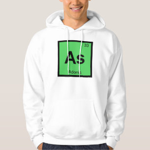 Veste À Capuche Comme - Adonis Symbole du tableau périodique de la