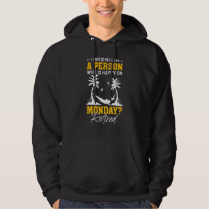 Veste À Capuche Comment Appelez-Vous Une Personne Heureuse Lundi O