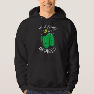 Veste À Capuche Comment Les Aimez-Vous Pommes Pommes Fruit Aime