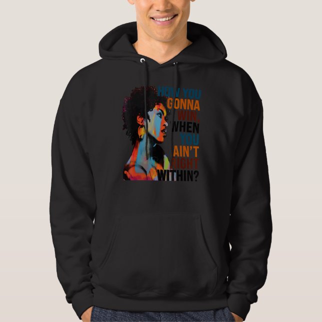 Veste À Capuche Comment vous allez gagner, quand vous n'avez pas d (Devant)