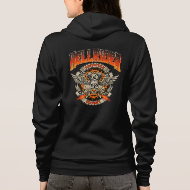 Veste À Capuche Communauté Hellrider (Dos)