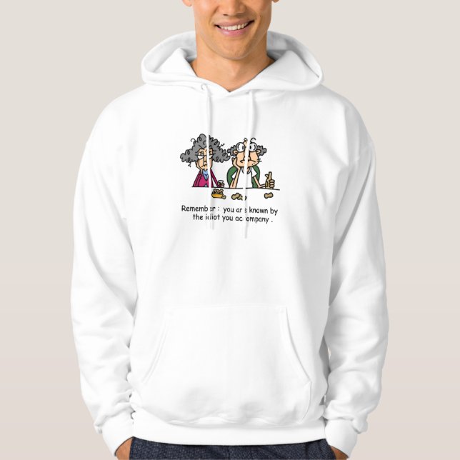 Veste À Capuche Compagnie Idiot (Devant)