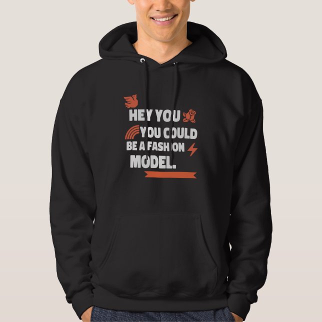 Veste À Capuche Complimente que vous pourriez modeler une propagat (Devant)