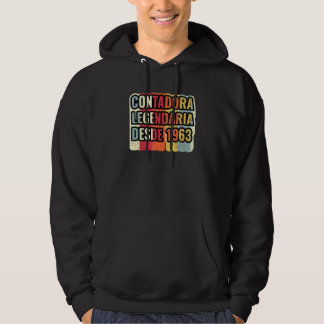 Veste À Capuche Comptable Légendaire Depuis 1963   Expert-comptabl