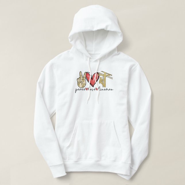Veste À Capuche Comté de Lineman (Design devant)