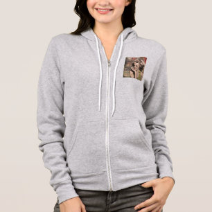 Veste À Capuche CON13CRBWRD-V4 le penseur Lips.tif rouge