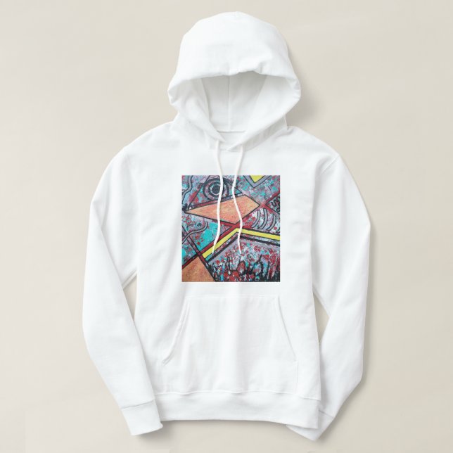 Veste À Capuche Conception abstraite II (Design devant)