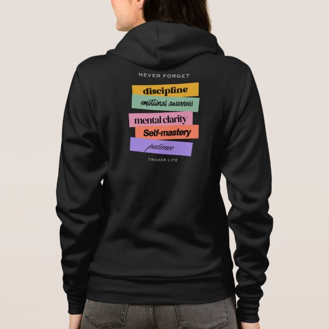 Veste À Capuche Conception commerciale | Rappel | Motivation (Dos)