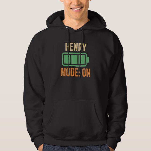 Veste À Capuche Conception de batterie en mode Henry (Devant)