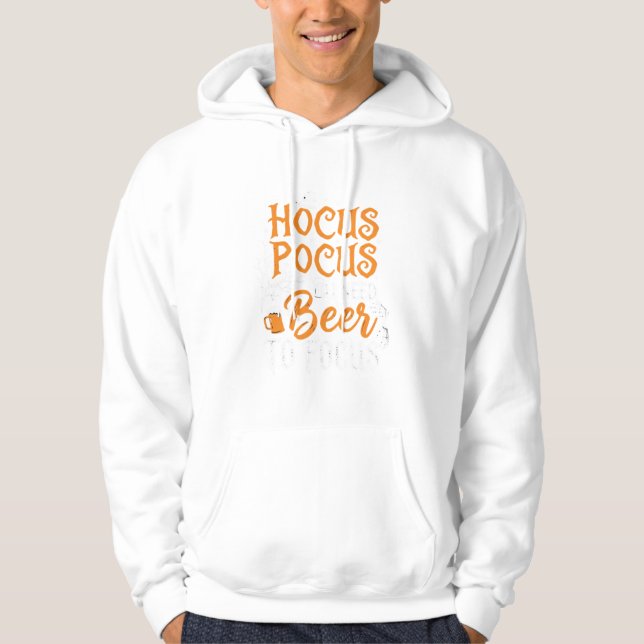 Veste À Capuche Conception de bière Hocus Pocus Halloween_1 (Devant)