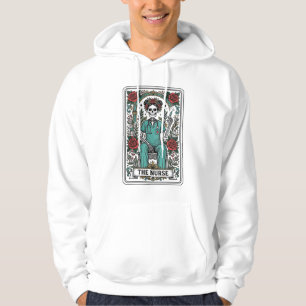 Veste À Capuche Conception de chemise de carte de tarot d'infirmiè