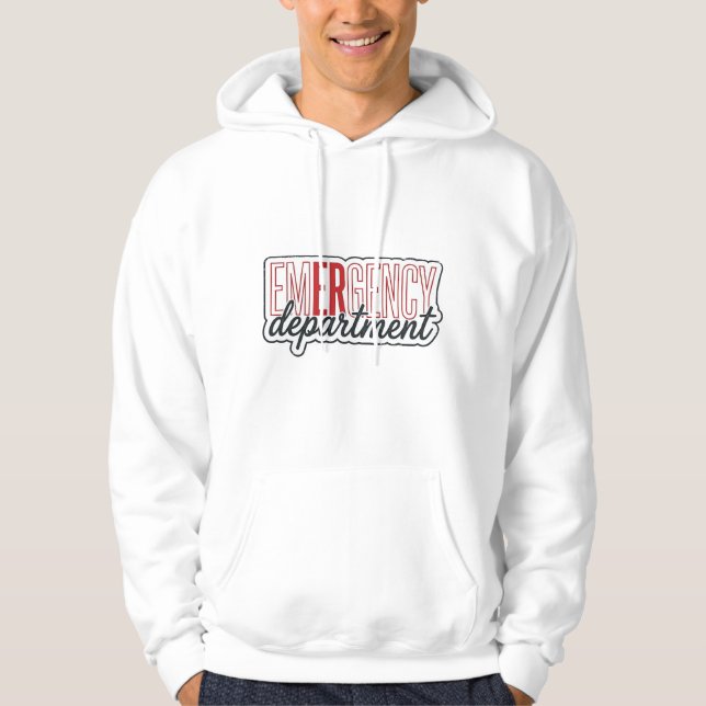 Veste À Capuche Conception de chemise de typographie du service de (Devant)