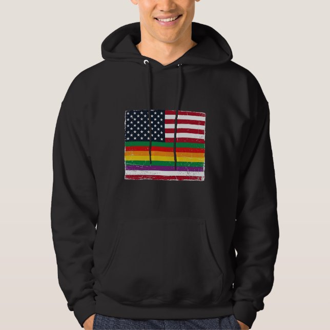 Veste À Capuche Conception de chemise vectorielle en détresse du d (Devant)