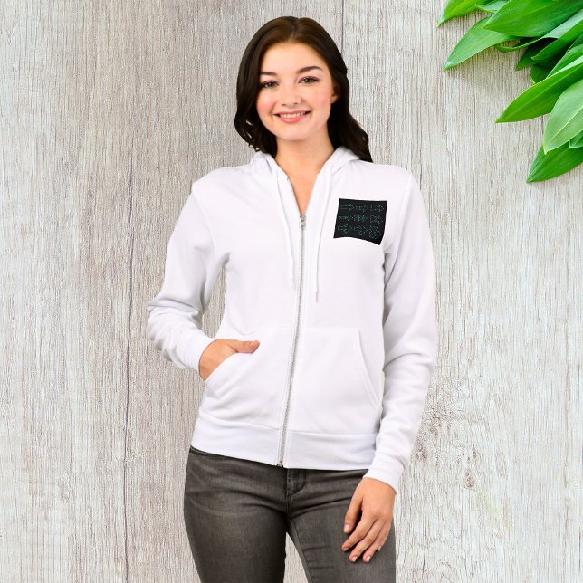 Veste À Capuche Conception de circuit fléché de technologie futuri (Créateur téléchargé)