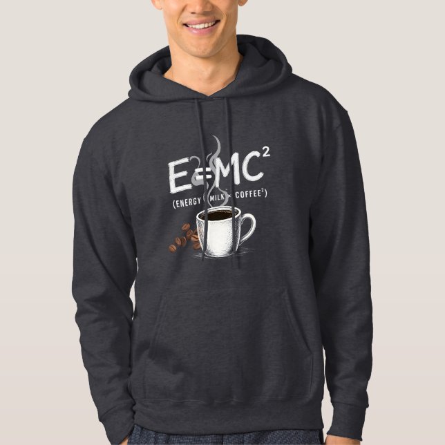 Veste À Capuche Conception de l'équation scientifique du carburant (Devant)