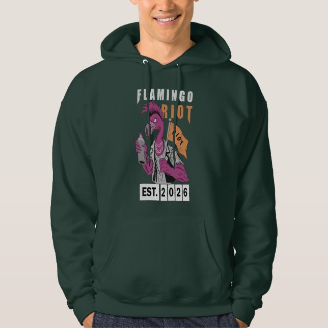 Veste À Capuche Conception de l'esthétique urbaine de l'émeute des (Devant)