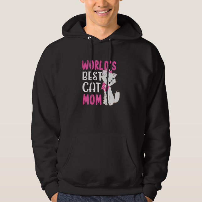 Veste À Capuche Conception de maman de chat (Devant)