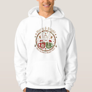Veste À Capuche Conception de mug de Noël pour chocolat chaud Merr