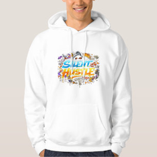 Veste À Capuche Conception de street art graffiti Silent Hustle